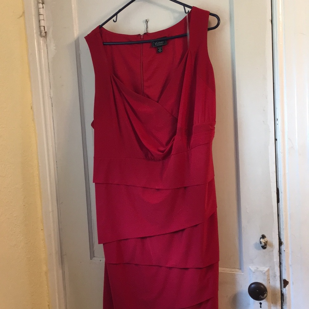 Red dress great for parties or valentines Day